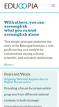 Mobile Screenshot of educopia.org