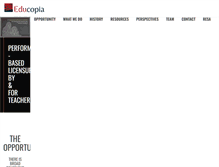 Tablet Screenshot of educopia.com